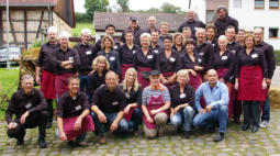 Das LUCUVINO Helferteam